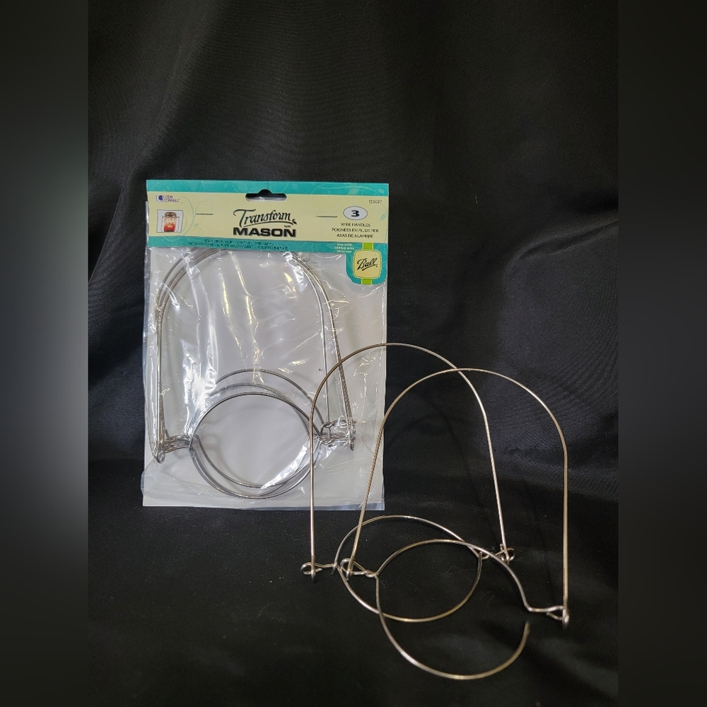 Transform Mason Wide Mouth Wire Handles, Ball, Canning New Pack +2 5 Total